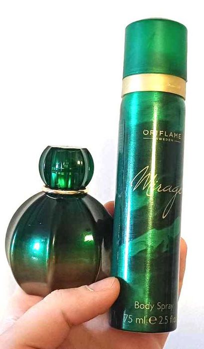 Zestaw Mirage perfumy i spray Oriflame
