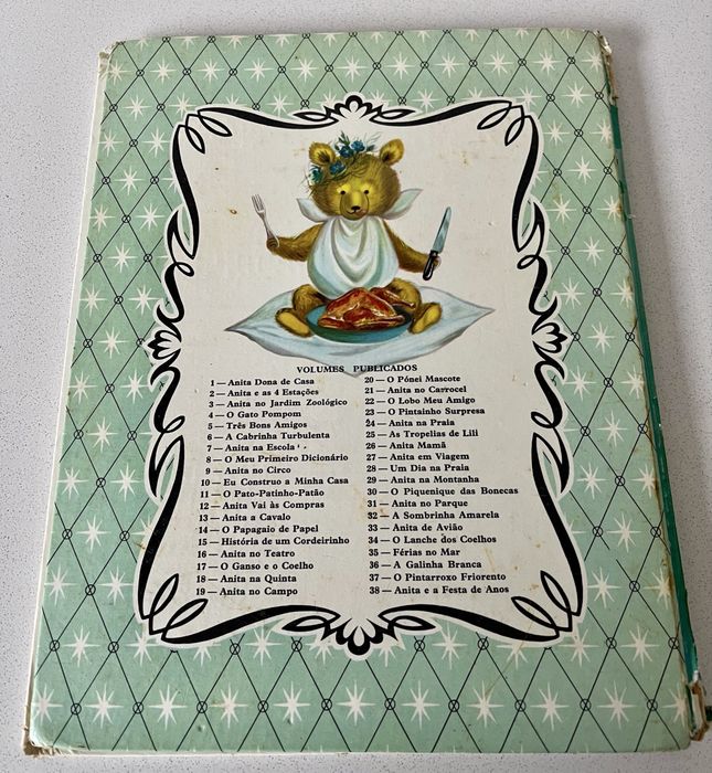 Livro infantil antigo – “Anita e a festa de anos” (Verbo Infantil)