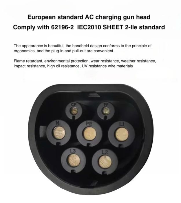 Walbox / carregador portátil monofásico 32A