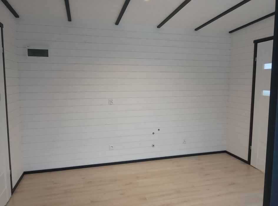 Domek drewniany ocieplony z tarasem