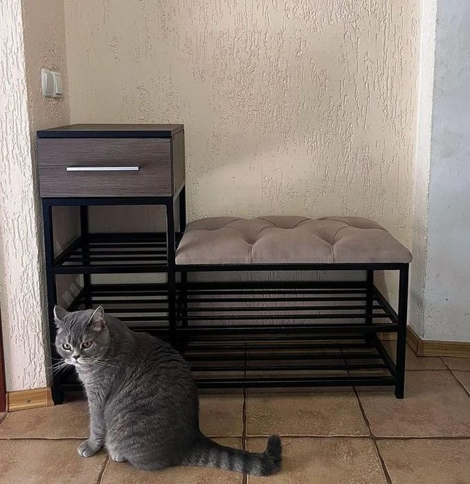 банкетка для взуття з ящиком