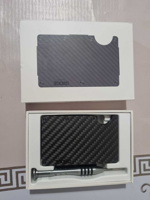 Carteira Fibra de Carbono THE RIDGE Original