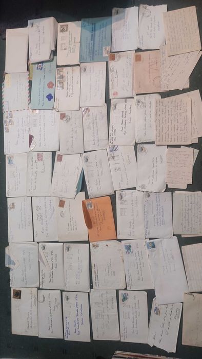 Lote 250 cartas  - Anos 60 e 70