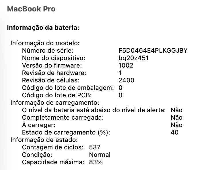 MacBook Pro 13" M1 · 16GB RAM · 512GB SSD
