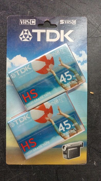 Novas - Cassetes TDK 45 min. Pack 2