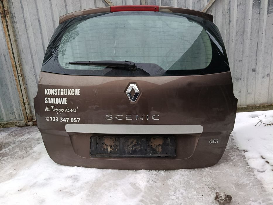 Ляда задня Renault grand scenic 3 колір TECNB комплектна