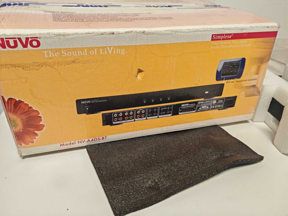 Nv-a4ds-bt Nuvo multiroom audio System audio na cały dom bluetooth