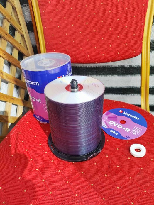 Płyta Verbatim DVD+RW Cake 100szt. Płyty do komputera PC Laptopa