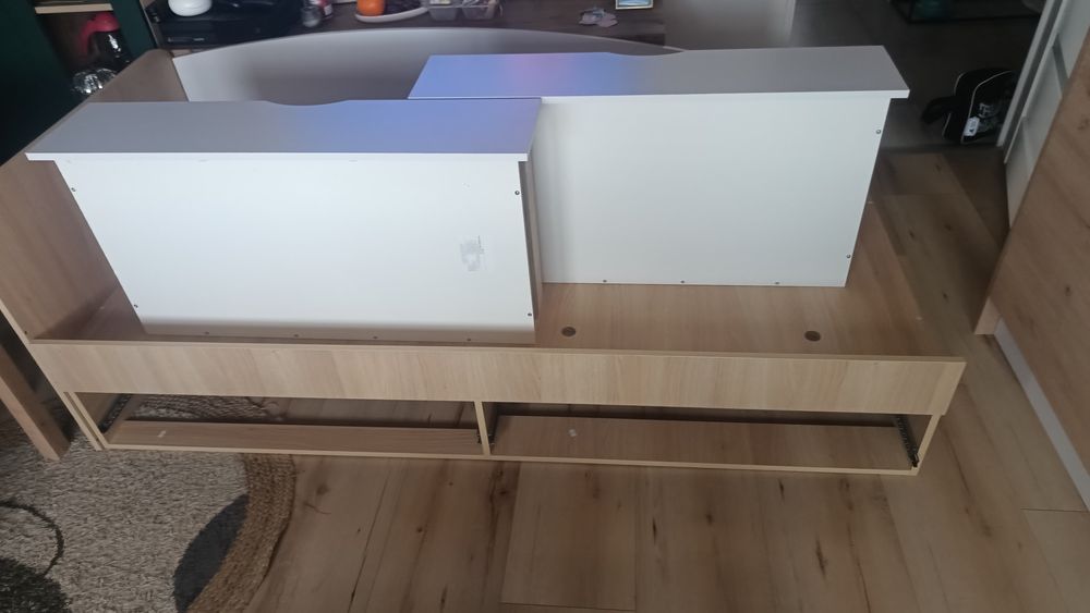 Łóżko 90×200 cm z 2 szufladami – Agata Meble