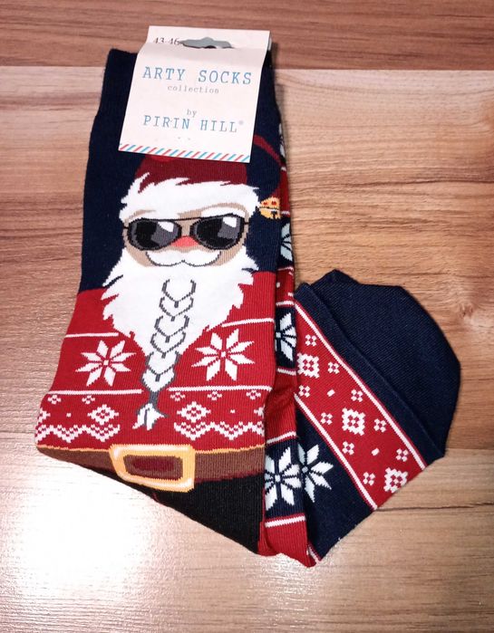 Świąteczne skarpety skarpetki męski rozm. 43/46