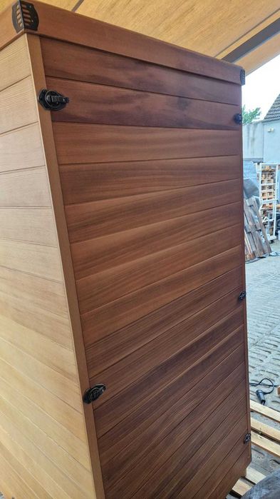 sauna INFRARED na podczerwień 2os RADIO oświetlenie głośniki Dotykowa