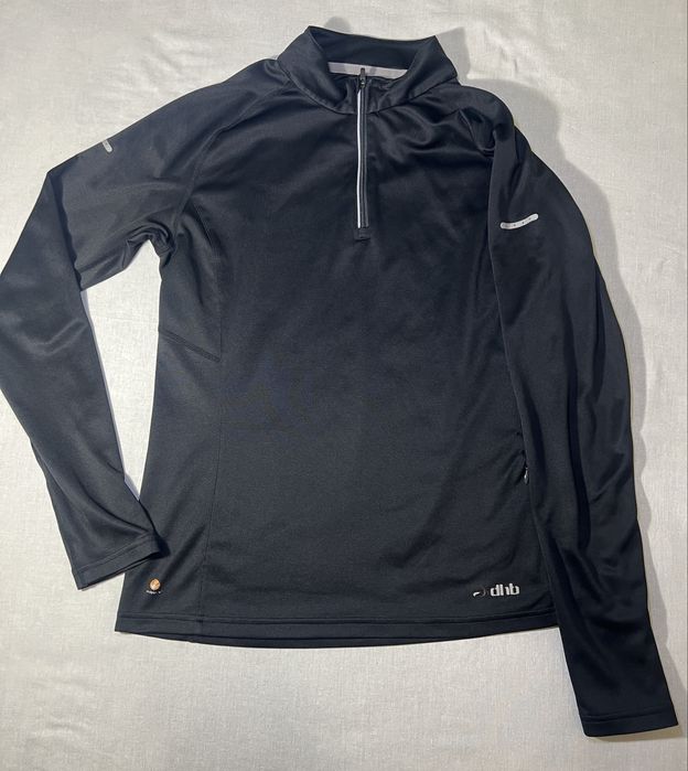 Термо-Кофта dhb (Run Apparel) для Бігу, Чорна, Розмір L