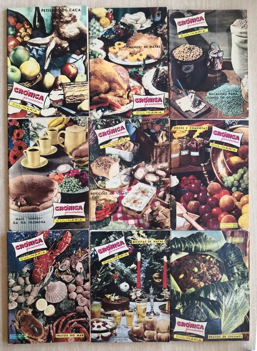 Revistas de culinária - Crónica Feminina