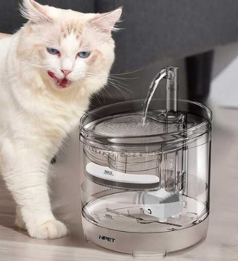 Поїлка для  котів, собак та дом тварин NPET WF050TP 1,5 л