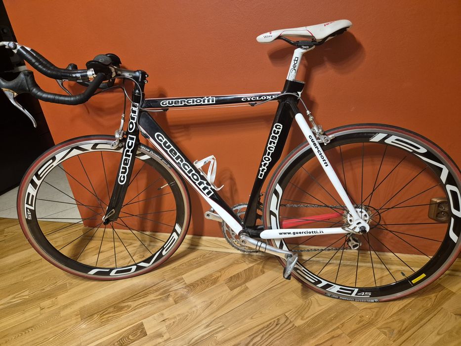 Rower triathlonowy Guerciotti 60 cm Shimano Ultegra 2015 + koła trenin