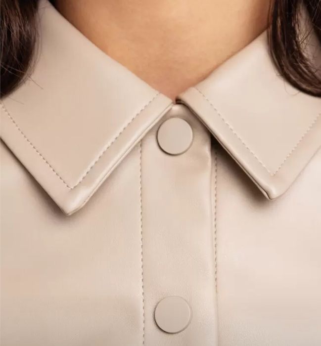 Платье кожзам кожаное