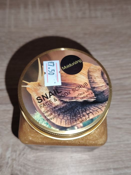 Baba de Caracol Corpo e Cara Novo