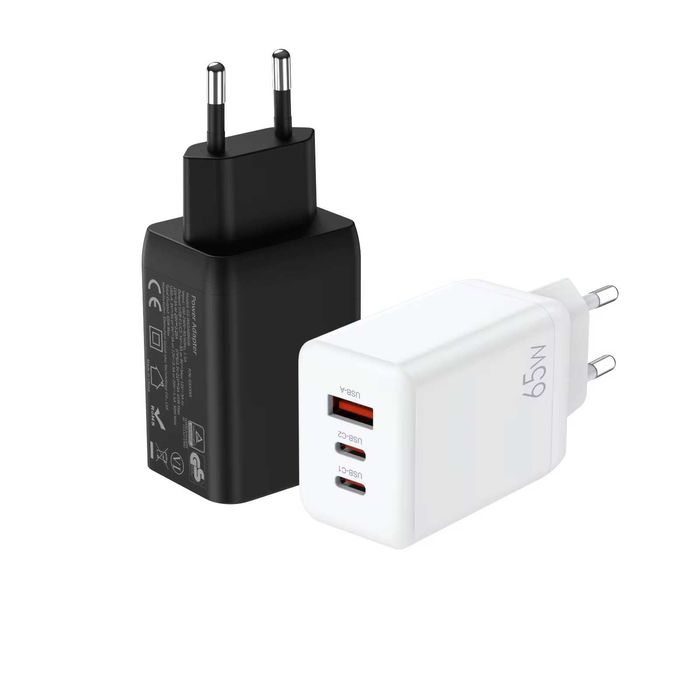 швидка зарядка 65W GAN 2 блок зарядки 65W Philips