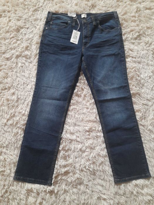 Spodnie Mustang granatowe