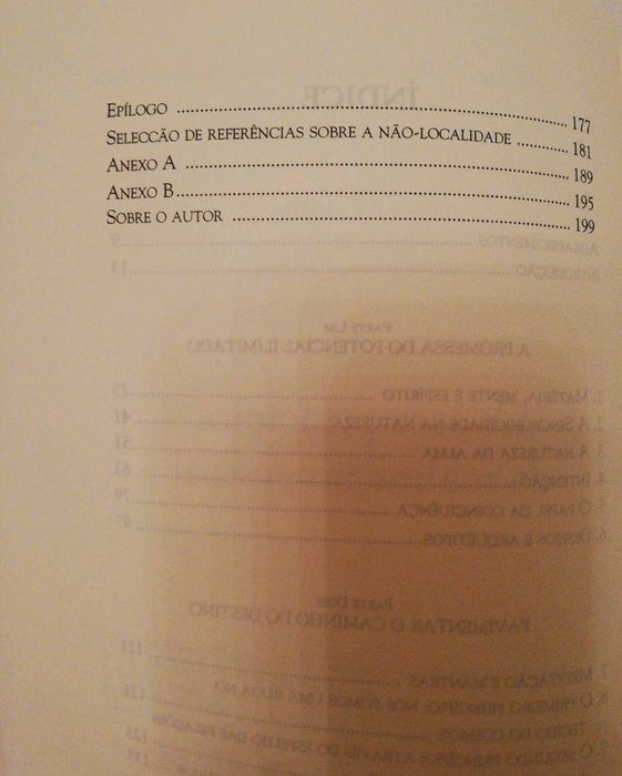 Livro "Os sete princípios da realização pessoal"
