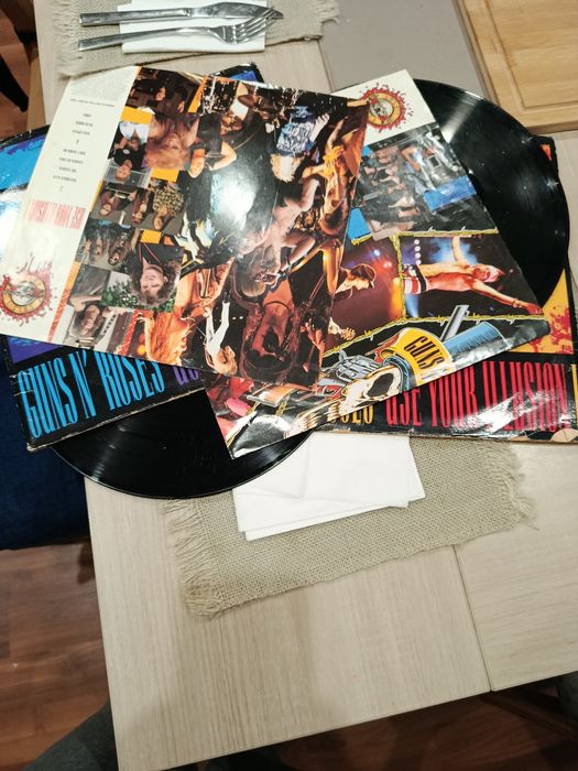 Guns n Roses / duplo LP Use your illusion 1-2