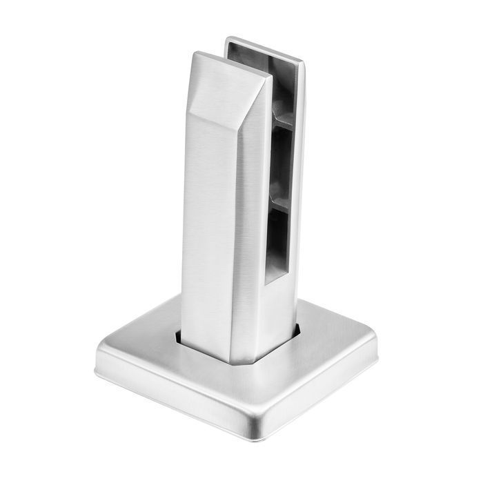 Zacisk do balustrady szklanej VEVOR Srebro 3 mm 100 x 100