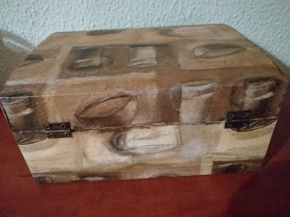Caixa de Chá Madeira