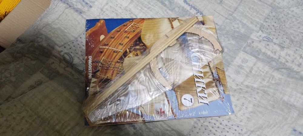Журнал Великие парусники 7 выпуск с деталями див. інші мої товари