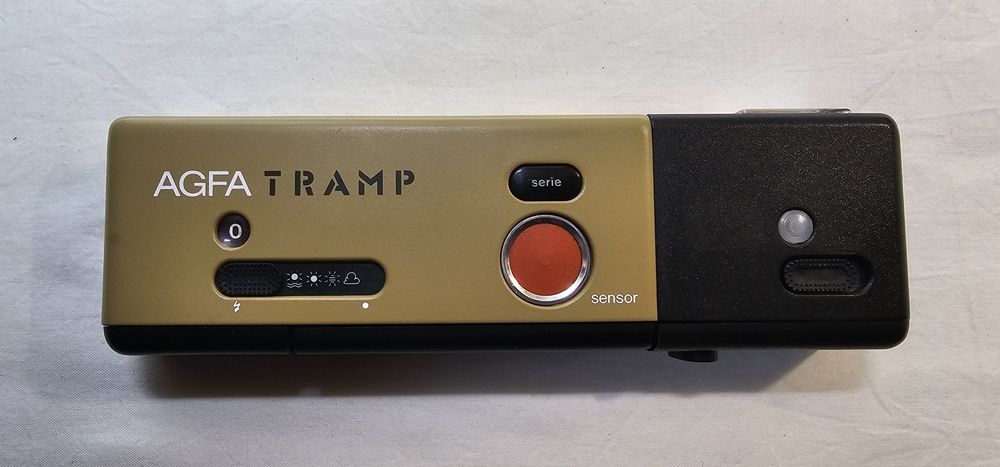 Máquina Fotográfica Agfa Tramp com Módulo Flash