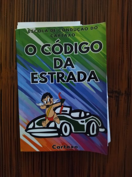 Livro da escola de condução