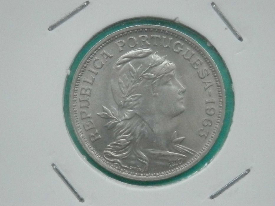 1461 - República: 50 centavos 1963 alpaca, por 6,50
