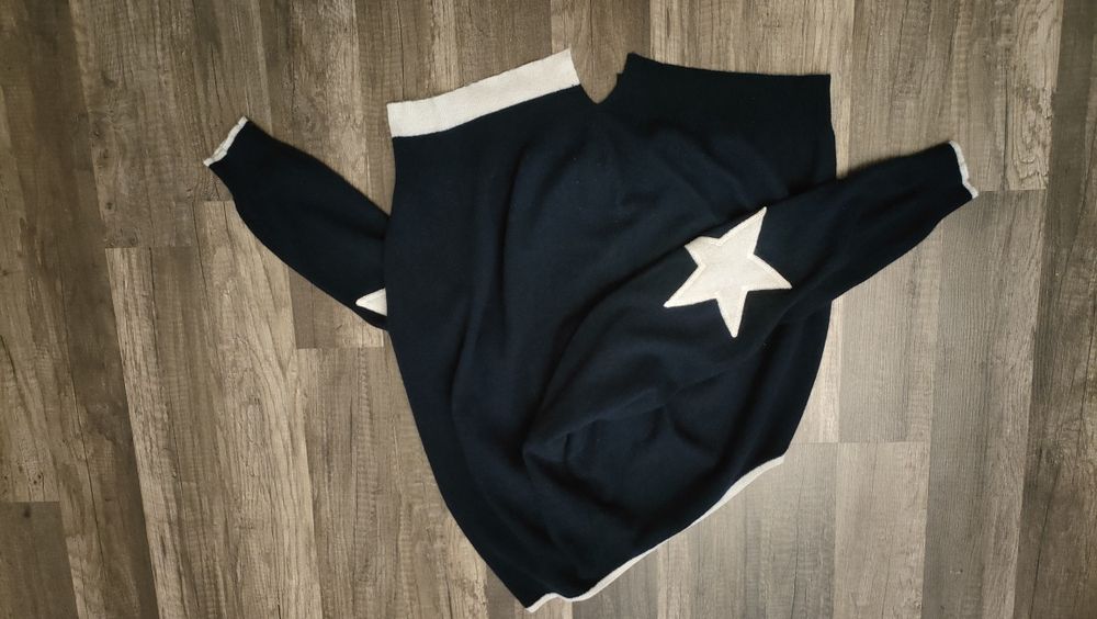 śliczny sweterek S.MARLON 100 % kaszmir , super stan L/M