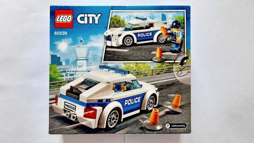 Lego City Police 60239 Police Patrol Car selado