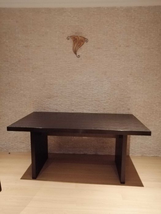 IKEA Dining Table, Chestnut (6 Seats)64739900326915123
