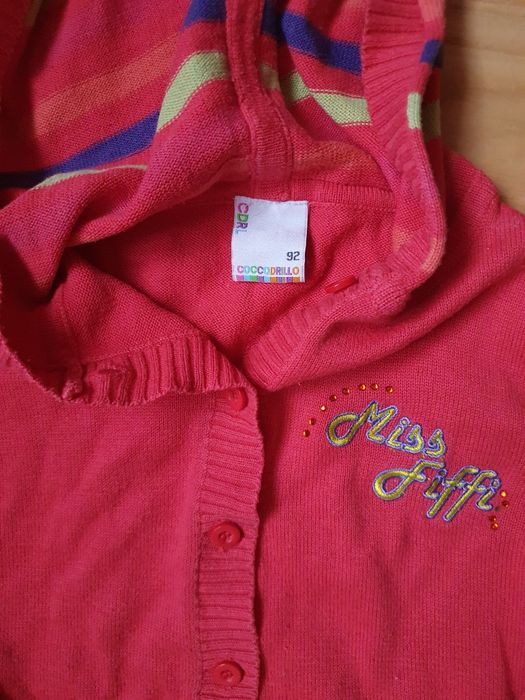 Sweter zapinany Coccodrillo 92