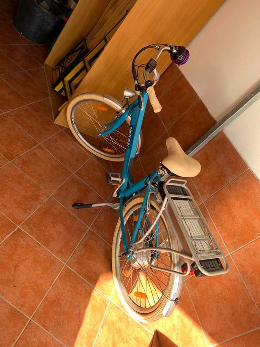 Bicicleta eletrica Neomouv mudanças Shimano partes Tektro urbana 28"