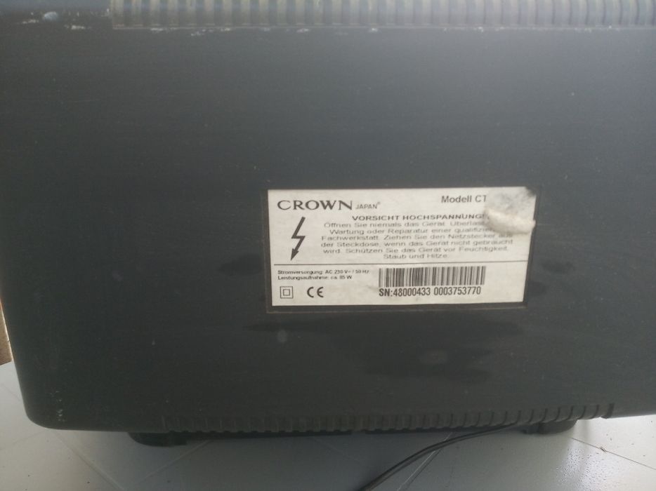TV Crown 36 cm barata