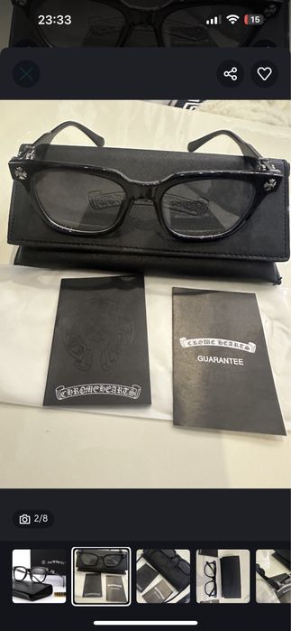 ‼️МЕГА РОЗПРОДАЖ‼️Фірмові окуляри Chromе hearts