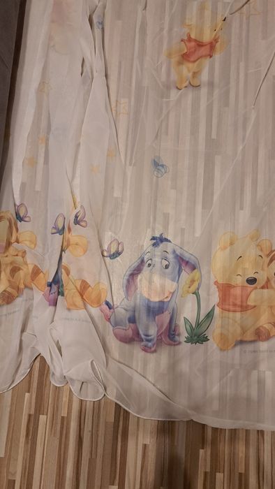 Elegancka firanka dla dziecka .Kubuś Puchatek.