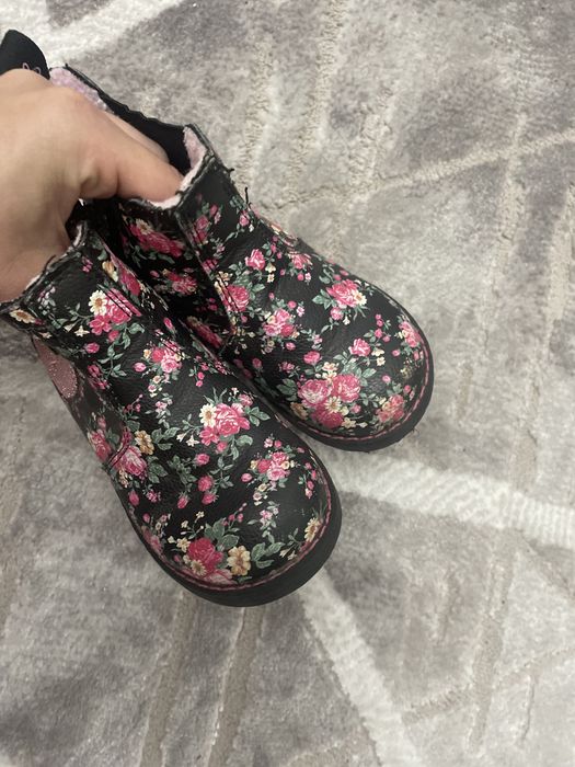 Осінні черевички чобітки для дівчинки