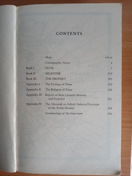 Livro DUNE de Frank Herbert