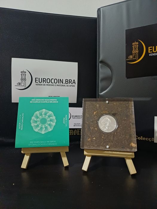 Silver Proof Coin: 200th Anniversary of Camilo Castelo Branco's Birth