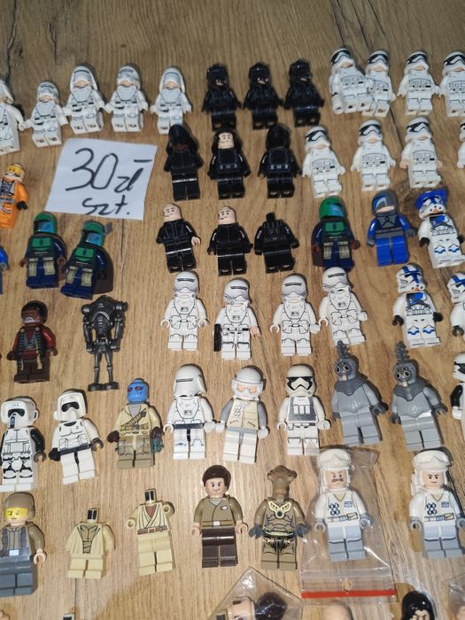 Figurki części LEGO star wars