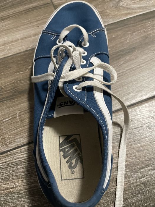 Vans trampki tenisówki niebieski granatowe 43 28cm 751505