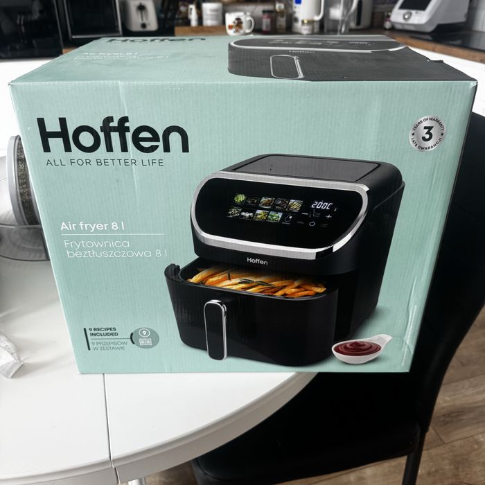 Frytkownica beztłuszcowa 8l hoffen