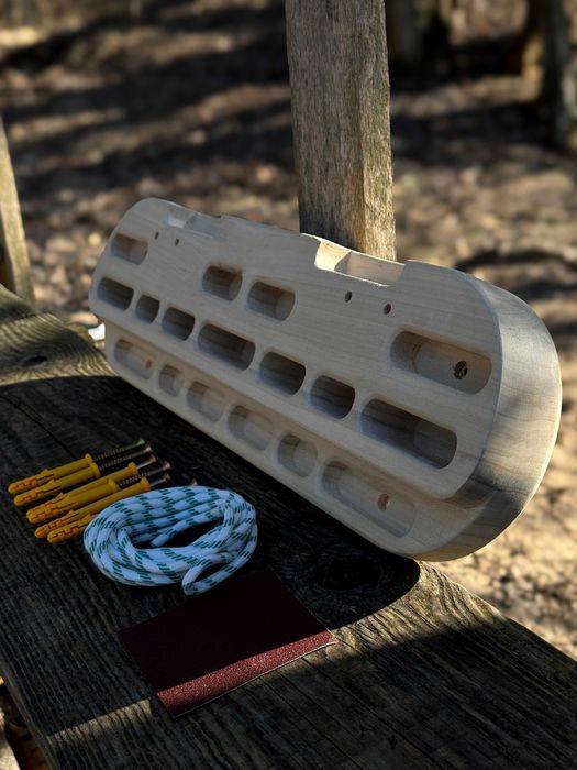 Profesjonalna Drewniana Chwytotablica Wspinaczkowa Gładka Powierzchnia