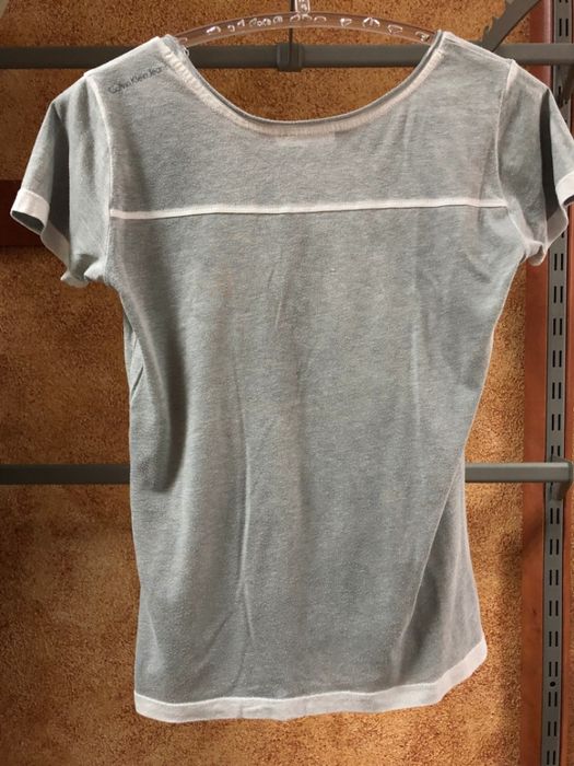 Bluzka szara Calvin Klein rozmiar XS