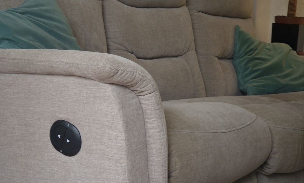 Sofá reclinável-muito bom estado