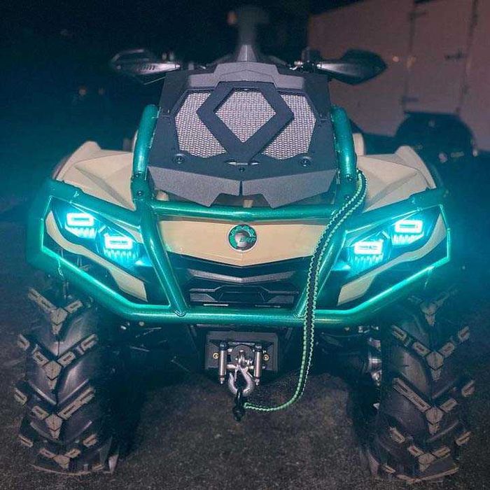 Передні LED світлодіодні фари Can-Am Outlander G3 Chasing Halos BRP