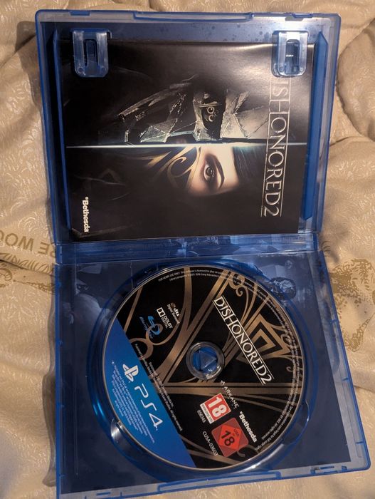 Dishonored 2 PS4 ліцензія, диск у хорошому стані